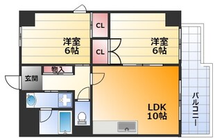 フルーブシャトーの物件間取画像